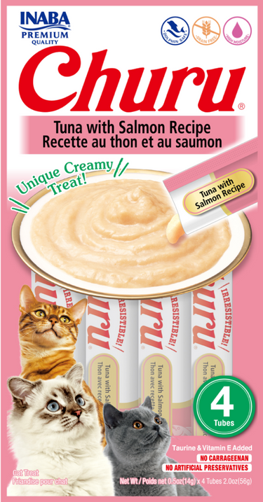 Churu gato atún salmón